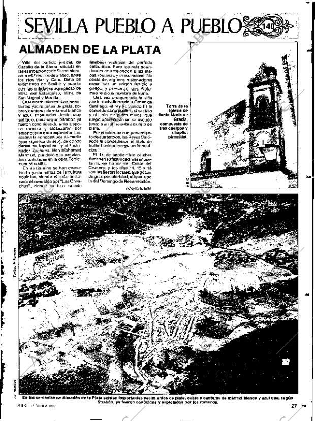 ABC SEVILLA 14-02-1982 página 99