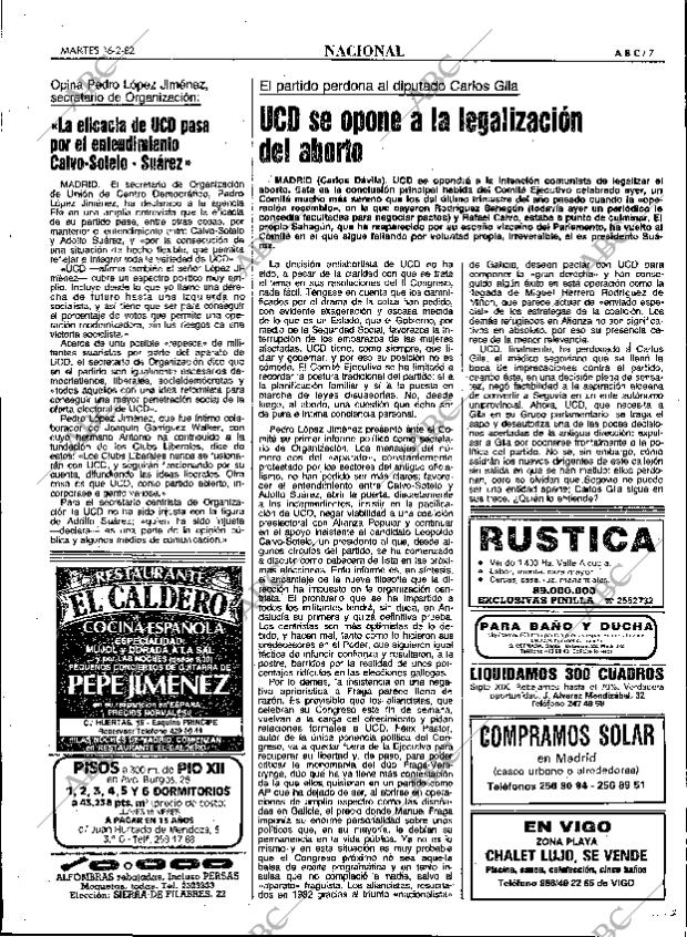 ABC MADRID 16-02-1982 página 19