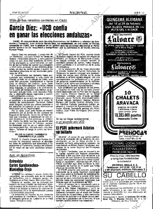 ABC MADRID 16-02-1982 página 23