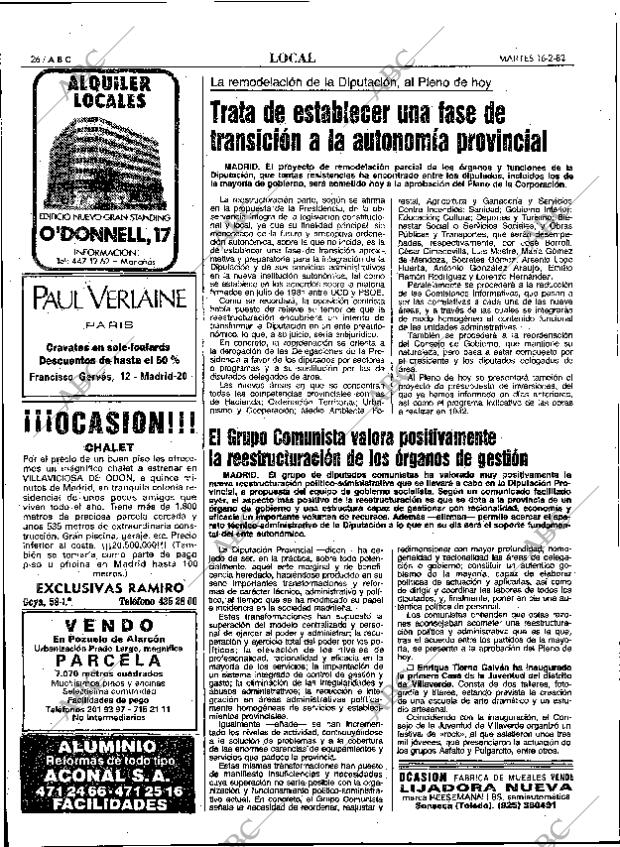 ABC MADRID 16-02-1982 página 38