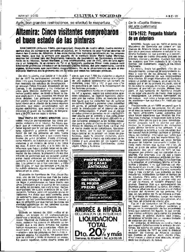 ABC MADRID 16-02-1982 página 45