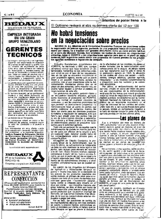 ABC MADRID 16-02-1982 página 52