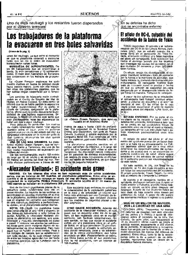 ABC MADRID 16-02-1982 página 60
