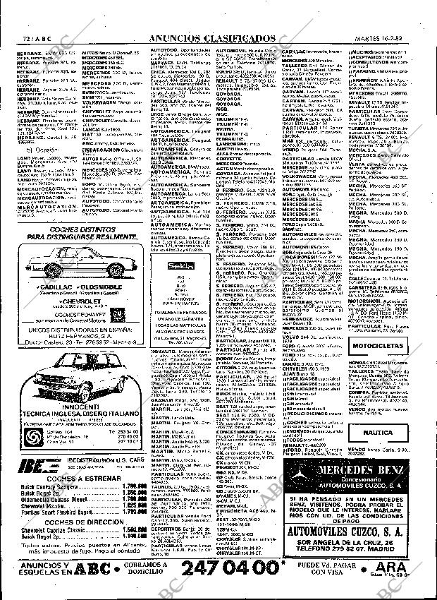 ABC MADRID 16-02-1982 página 84