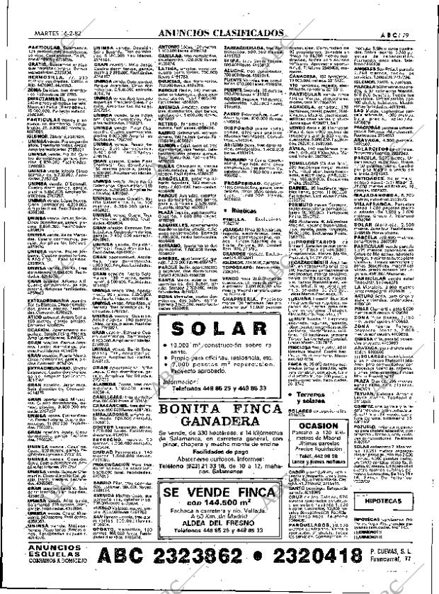 ABC MADRID 16-02-1982 página 91