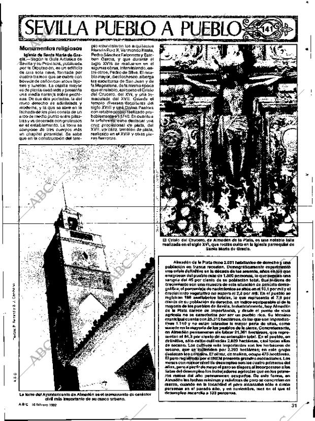 ABC SEVILLA 16-02-1982 página 111