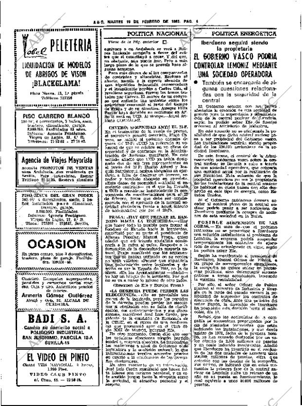 ABC SEVILLA 16-02-1982 página 20