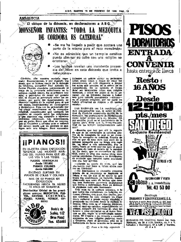 ABC SEVILLA 16-02-1982 página 29