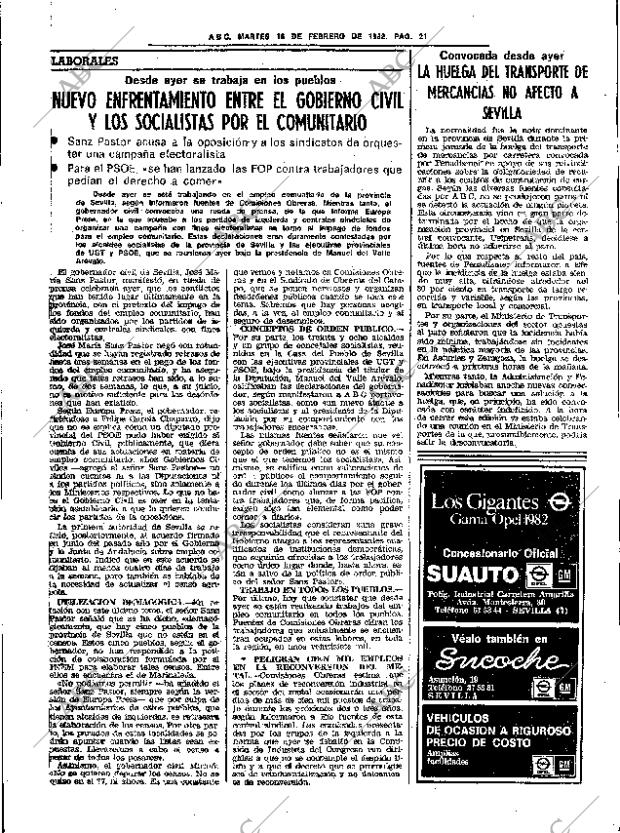 ABC SEVILLA 16-02-1982 página 37