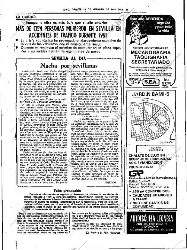 ABC SEVILLA 16-02-1982 página 41