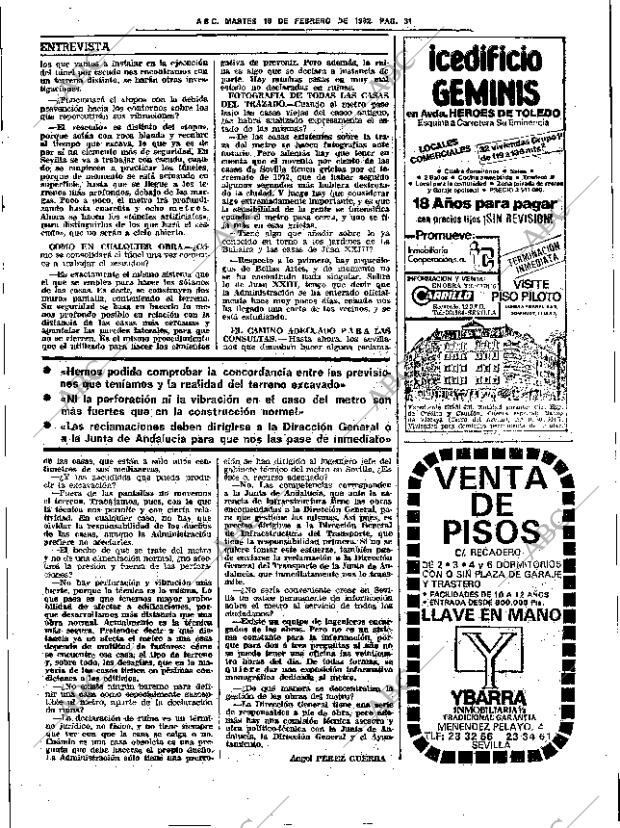 ABC SEVILLA 16-02-1982 página 47