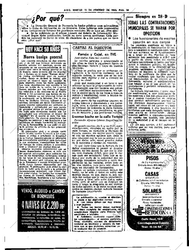 ABC SEVILLA 16-02-1982 página 55