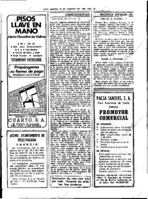 ABC SEVILLA 16-02-1982 página 70