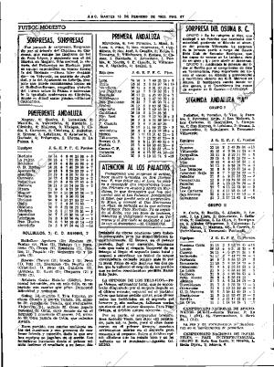 ABC SEVILLA 16-02-1982 página 73