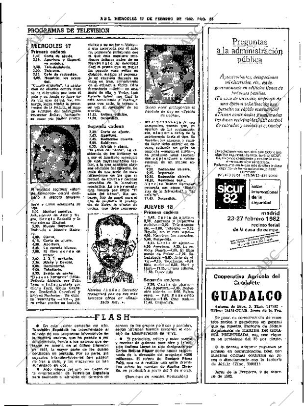 ABC SEVILLA 17-02-1982 página 45