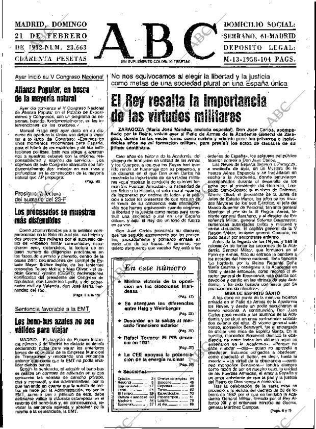 ABC MADRID 21-02-1982 página 13