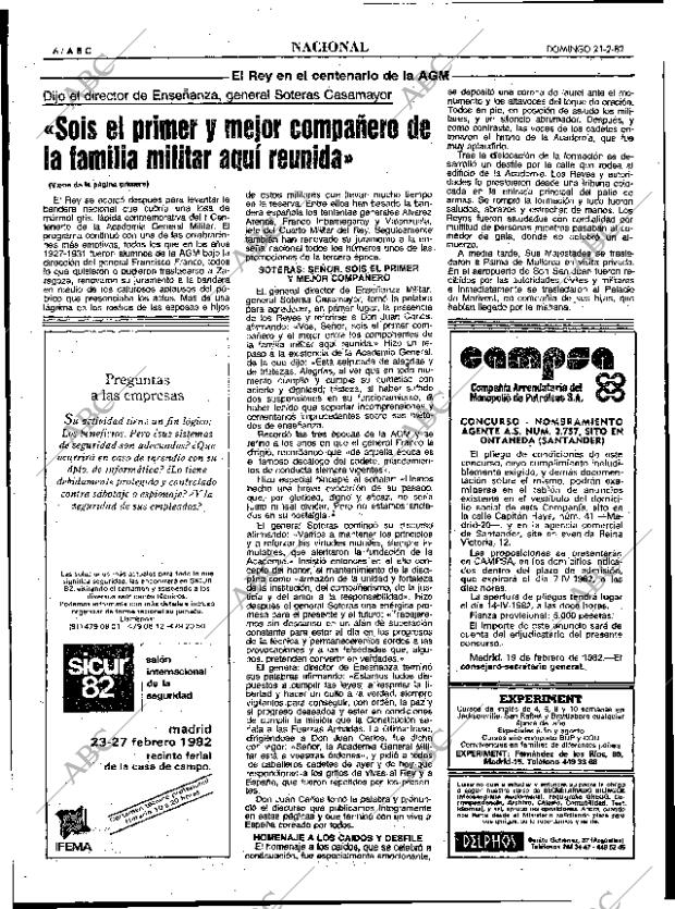 ABC MADRID 21-02-1982 página 18