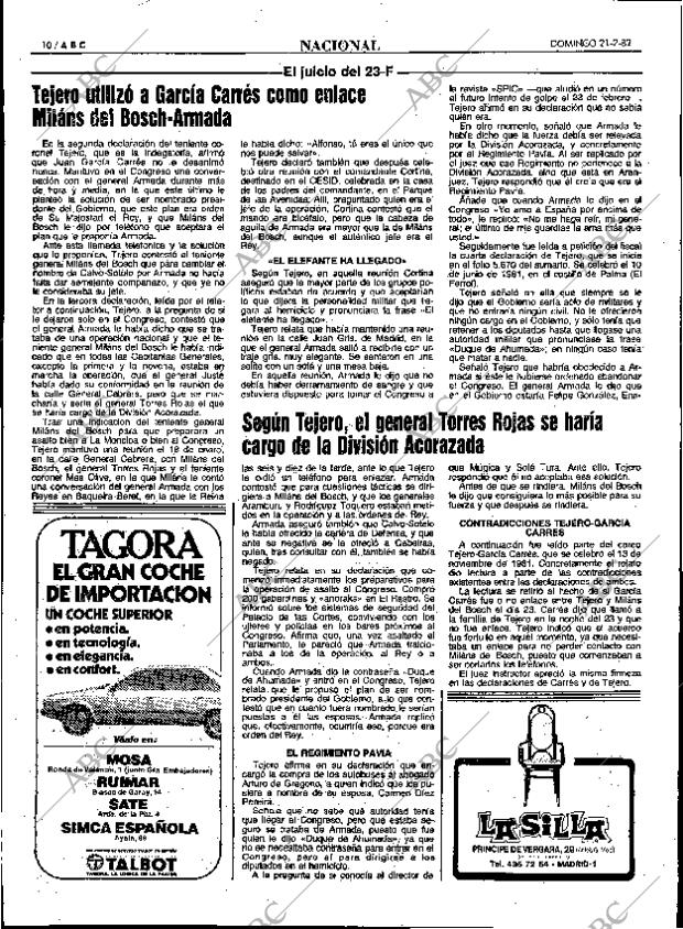 ABC MADRID 21-02-1982 página 22