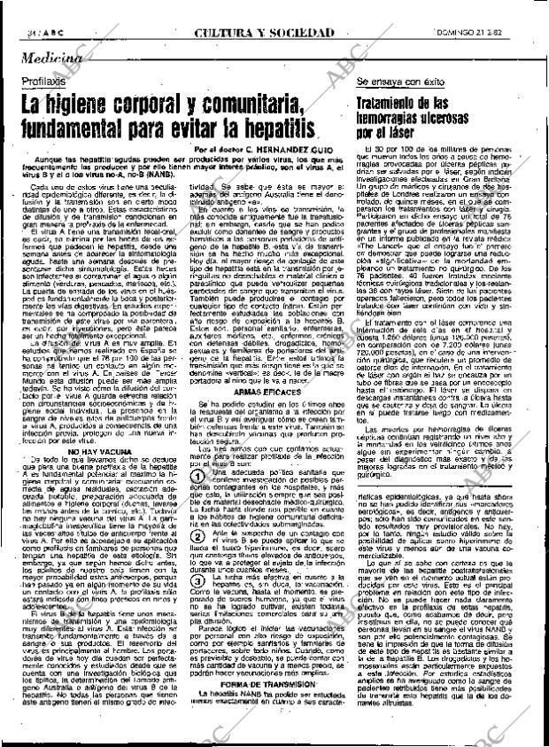 ABC MADRID 21-02-1982 página 46
