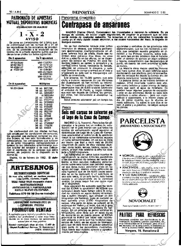 ABC MADRID 21-02-1982 página 62
