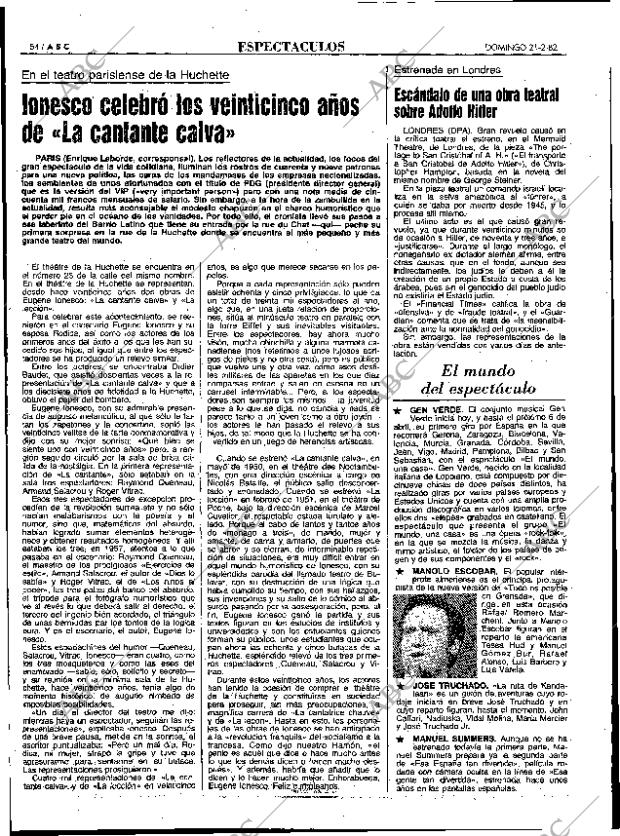 ABC MADRID 21-02-1982 página 66