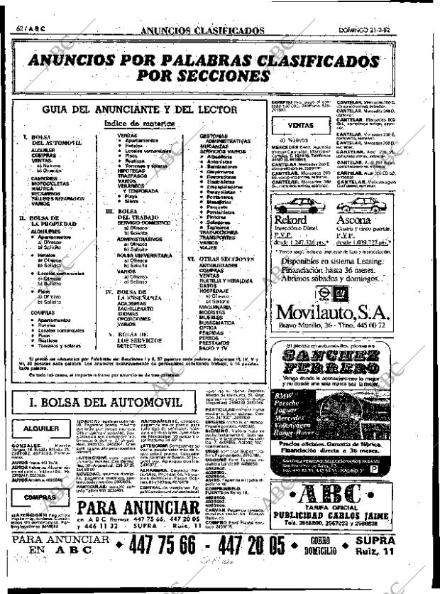 ABC MADRID 21-02-1982 página 74