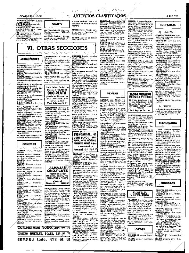 ABC MADRID 21-02-1982 página 85
