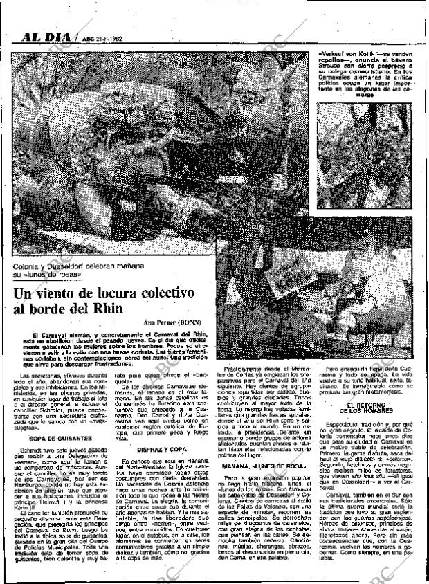 ABC MADRID 21-02-1982 página 92