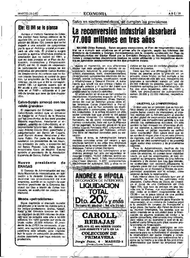 ABC MADRID 23-02-1982 página 51