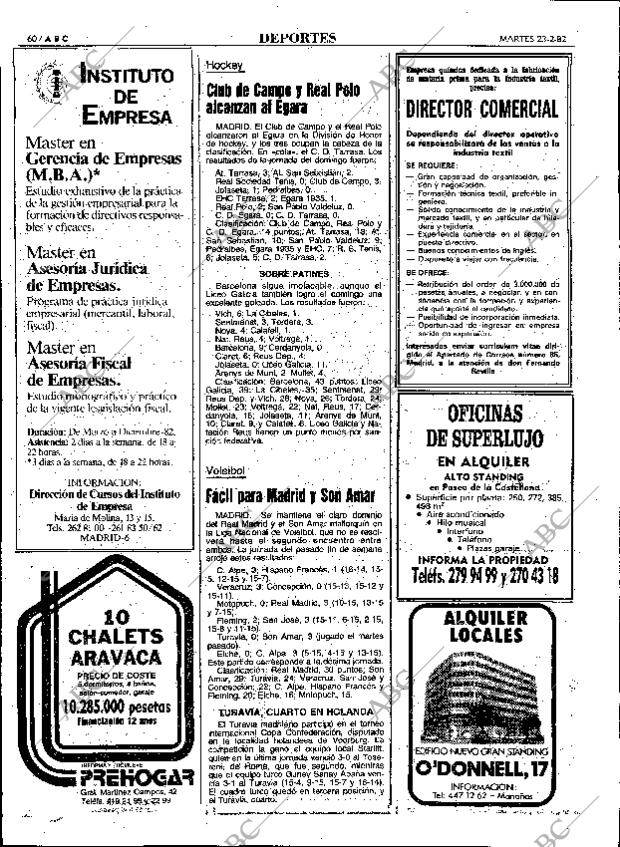 ABC MADRID 23-02-1982 página 72