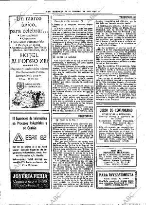 ABC SEVILLA 24-02-1982 página 16