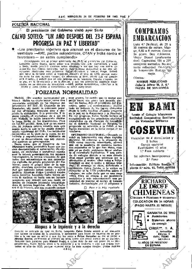 ABC SEVILLA 24-02-1982 página 17