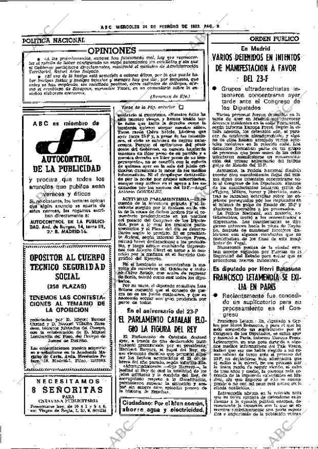 ABC SEVILLA 24-02-1982 página 18