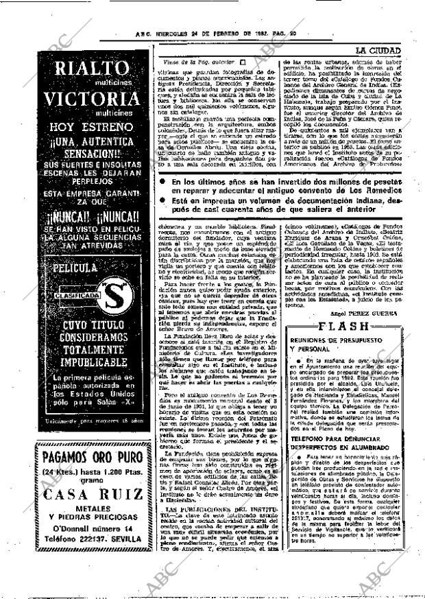 ABC SEVILLA 24-02-1982 página 30