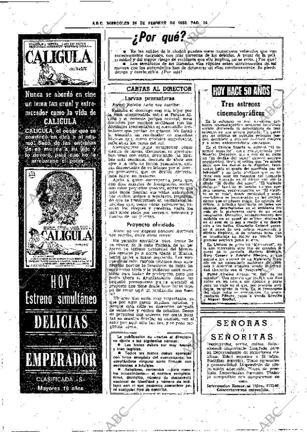 ABC SEVILLA 24-02-1982 página 34