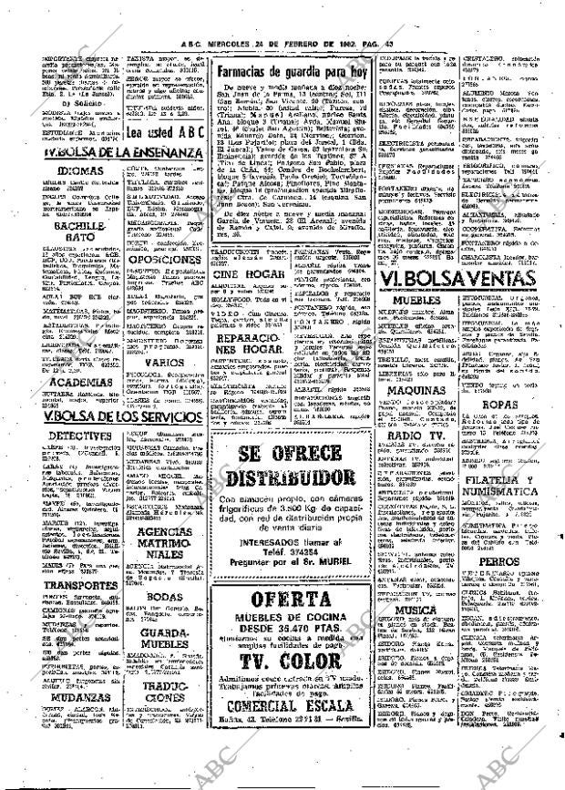 ABC SEVILLA 24-02-1982 página 53