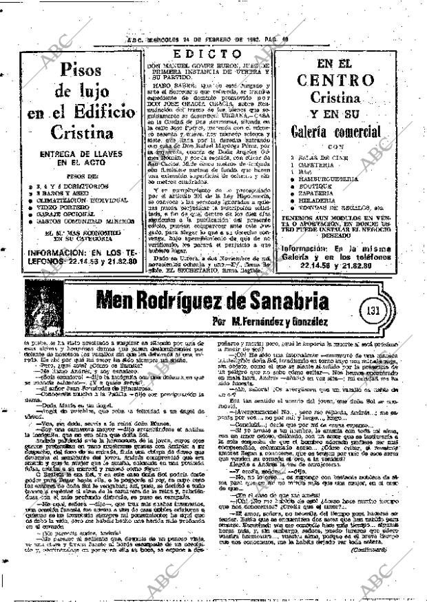 ABC SEVILLA 24-02-1982 página 58