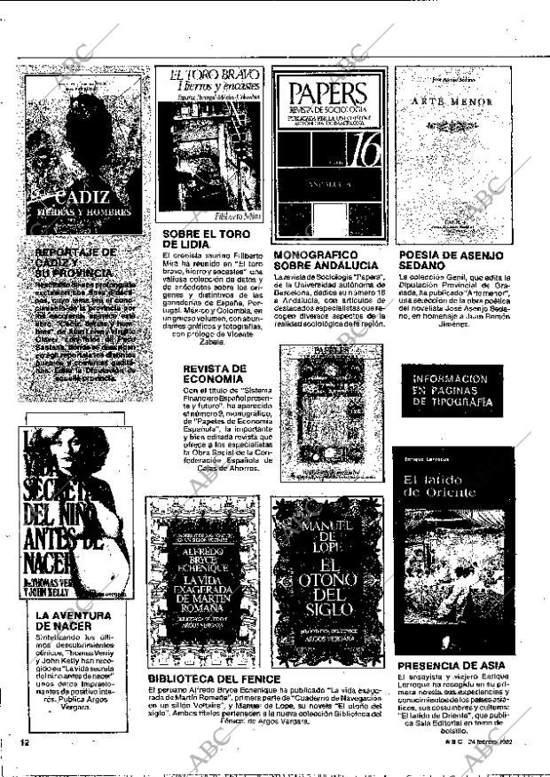 ABC SEVILLA 24-02-1982 página 60