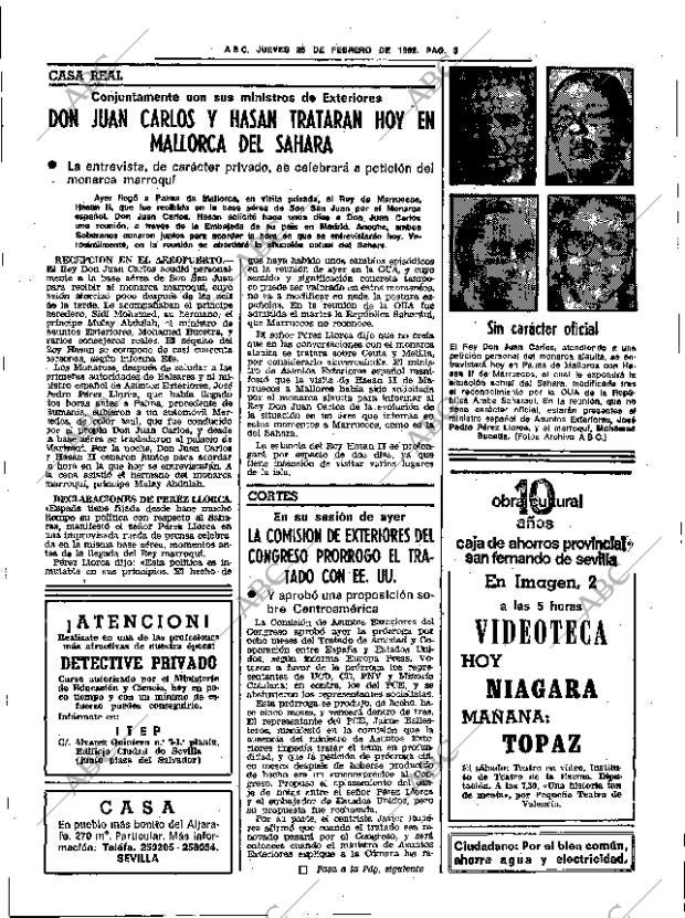 ABC SEVILLA 25-02-1982 página 11