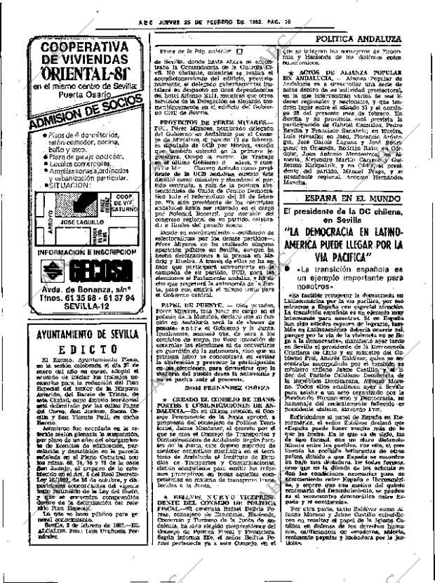 ABC SEVILLA 25-02-1982 página 18