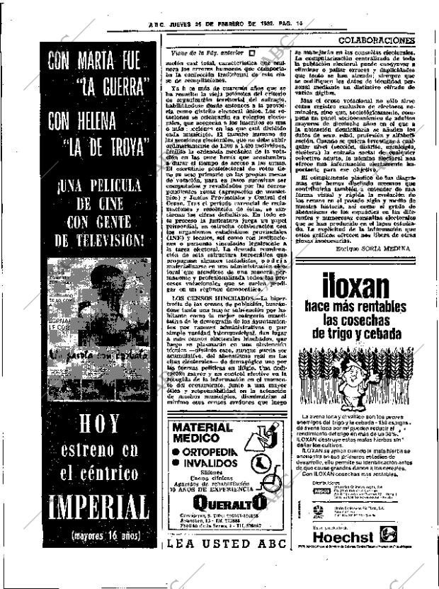 ABC SEVILLA 25-02-1982 página 22