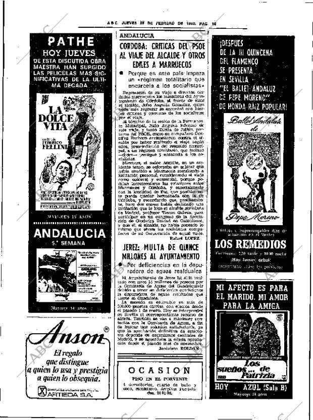 ABC SEVILLA 25-02-1982 página 26