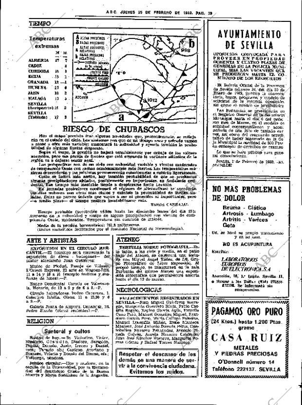ABC SEVILLA 25-02-1982 página 47