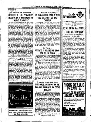 ABC SEVILLA 25-02-1982 página 49