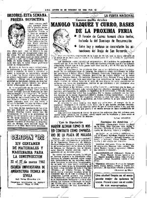 ABC SEVILLA 25-02-1982 página 50