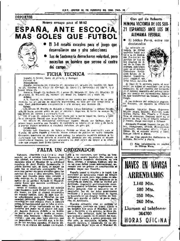 ABC SEVILLA 25-02-1982 página 51