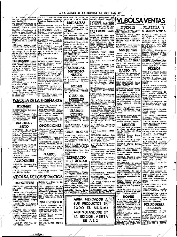 ABC SEVILLA 25-02-1982 página 65
