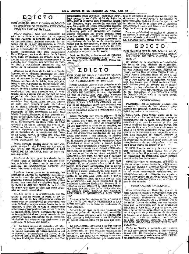 ABC SEVILLA 25-02-1982 página 67