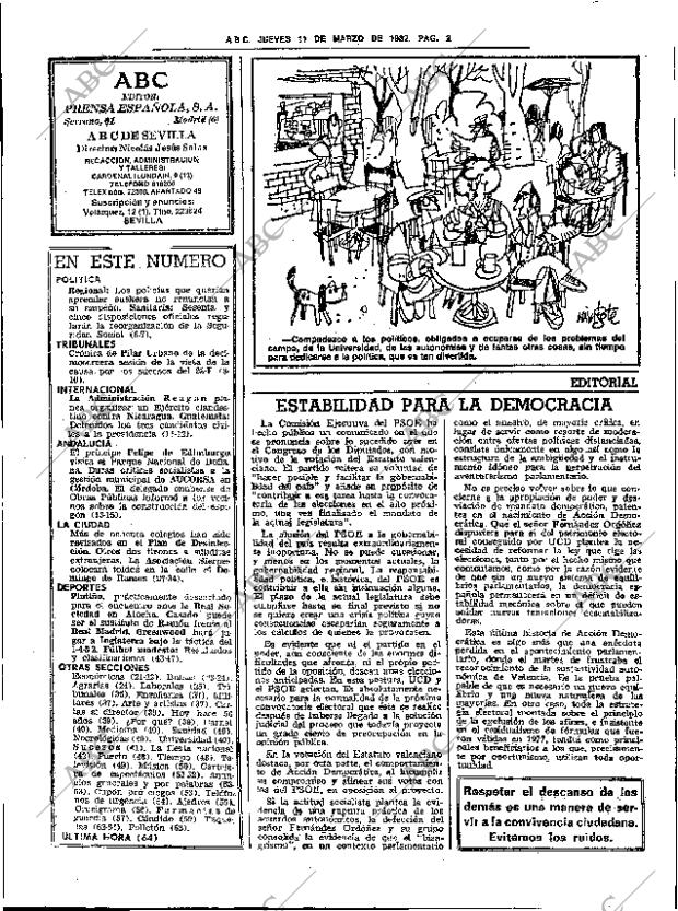 ABC SEVILLA 11-03-1982 página 12