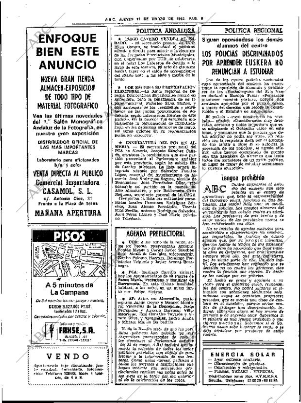 ABC SEVILLA 11-03-1982 página 16